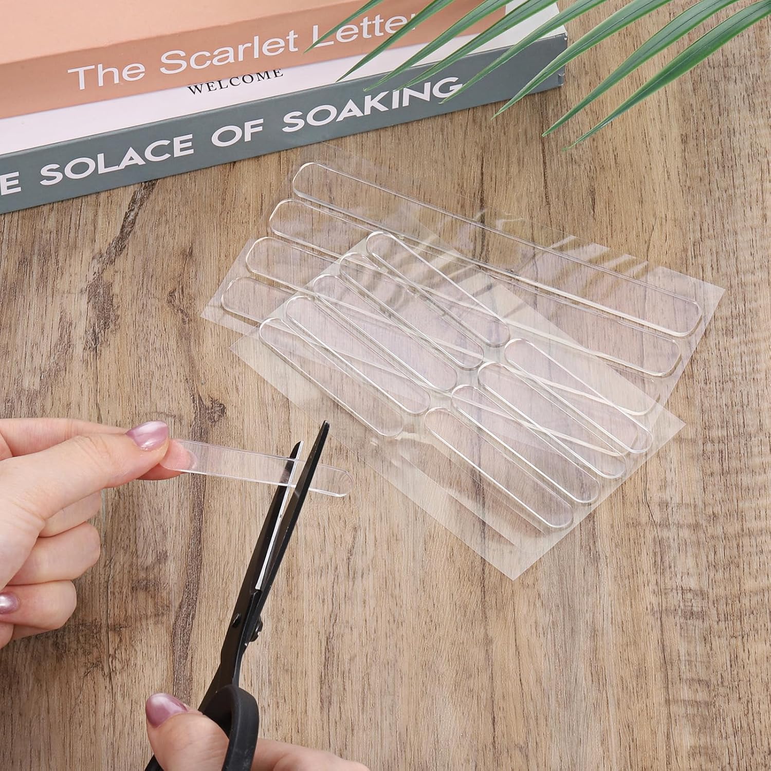 Transparent Rubber Buffer Strips (Pack of 10)