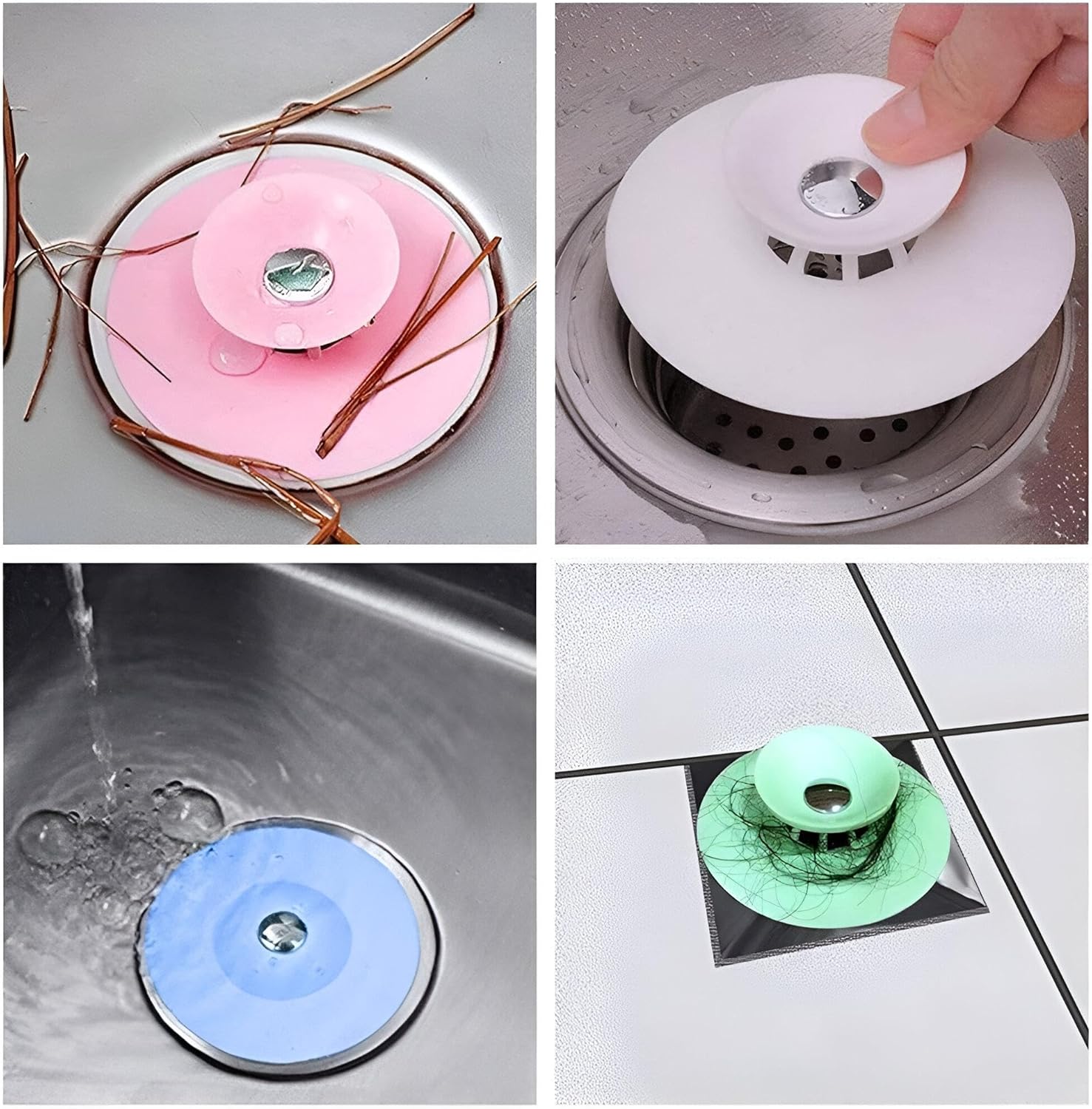 Sink drain cover (Pack of 2)