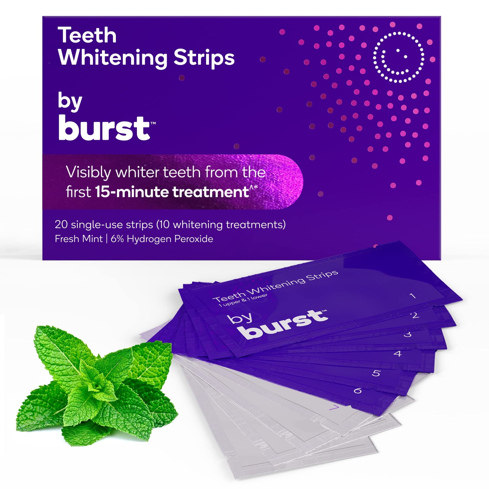 Teeth Whitening Strips (Pack of 10) IMPORTED