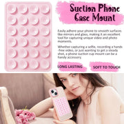 Double-Sided Silicone Suction Phone Mount (Pack of 3)