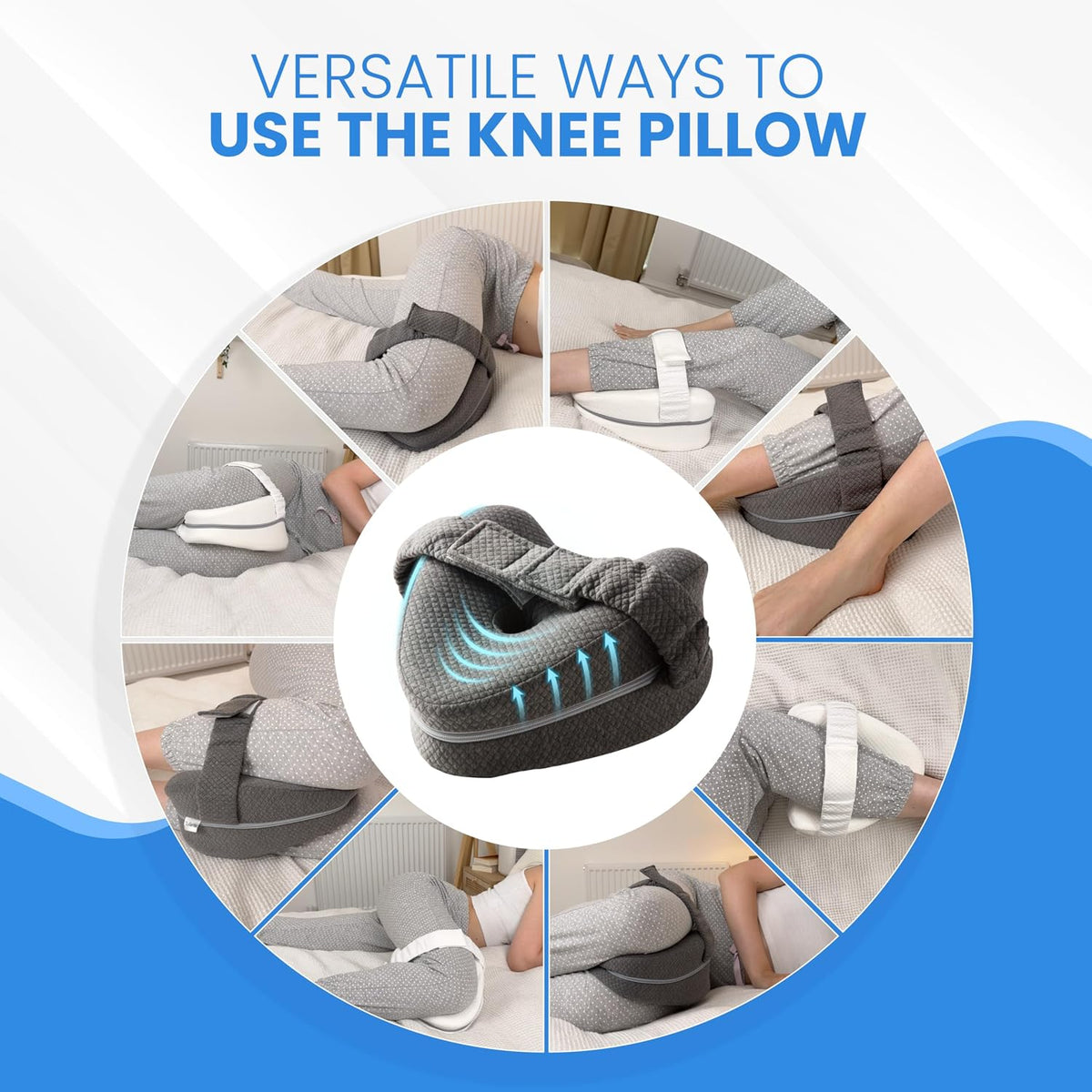Orthopedic Side Sleeper Knee Pillow