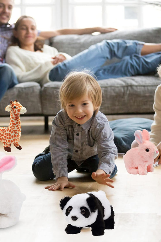 Animated Bunny Plush – Walking Rabbit Toy with Sounds & Moving Features