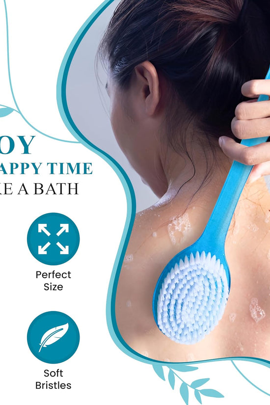 Long bath brush
