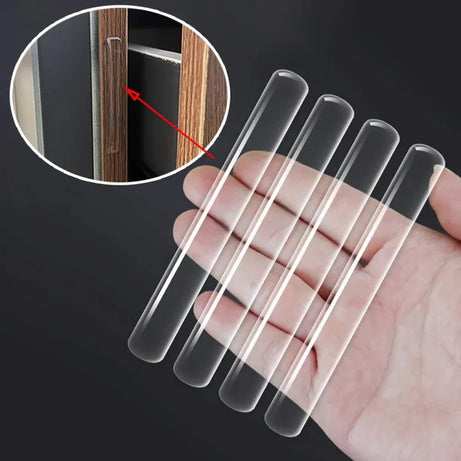 Transparent Rubber Buffer Strips (Pack of 10)
