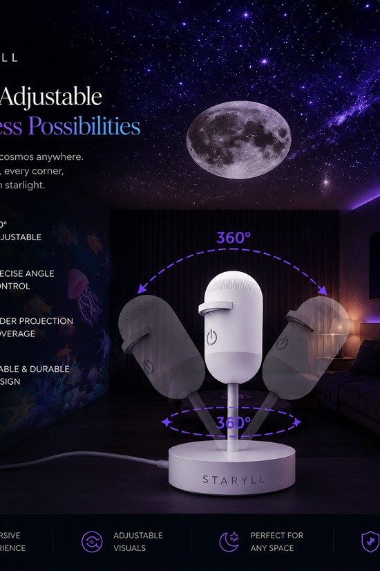 Aurora Galaxy Planetarium Projector Lamp