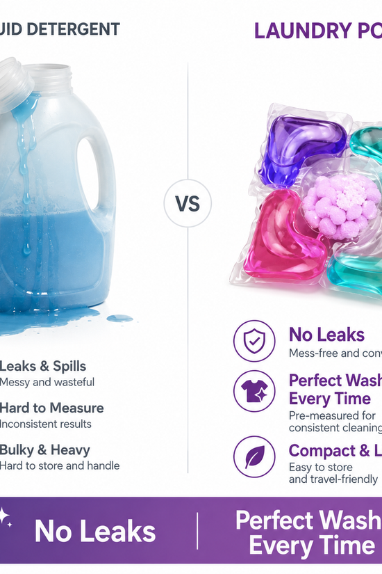 5 in 1 Laundry Power Detergent Pods