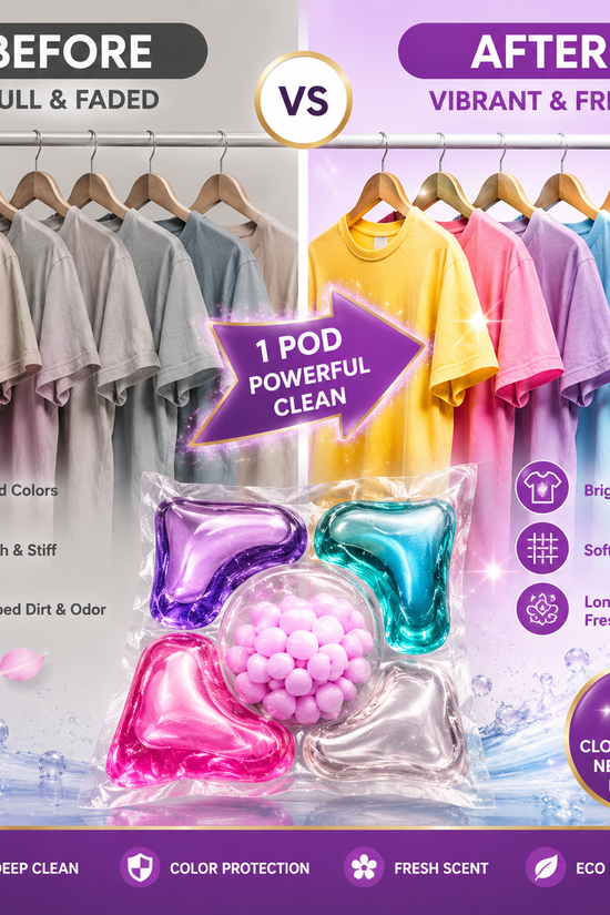 5 in 1 Laundry Power Detergent Pods
