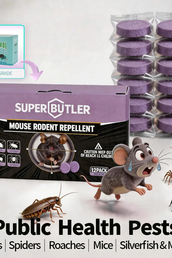 Professional Strong Mouse Control Bait - Fast Action Bait for Indoor/Outdoor Control