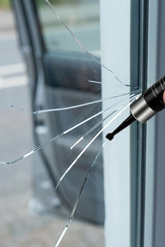 Glass Crack Nano Repair Fluid | For Car Windshield
