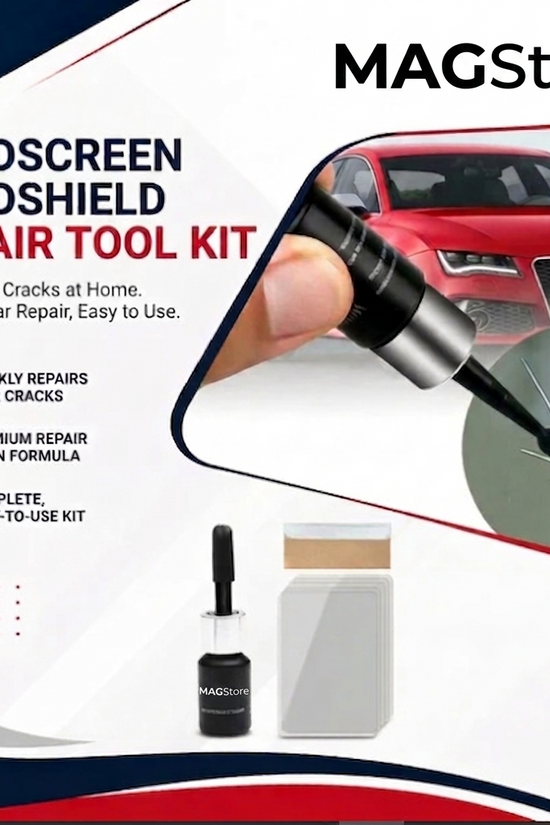 Glass Crack Nano Repair Fluid | For Car Windshield
