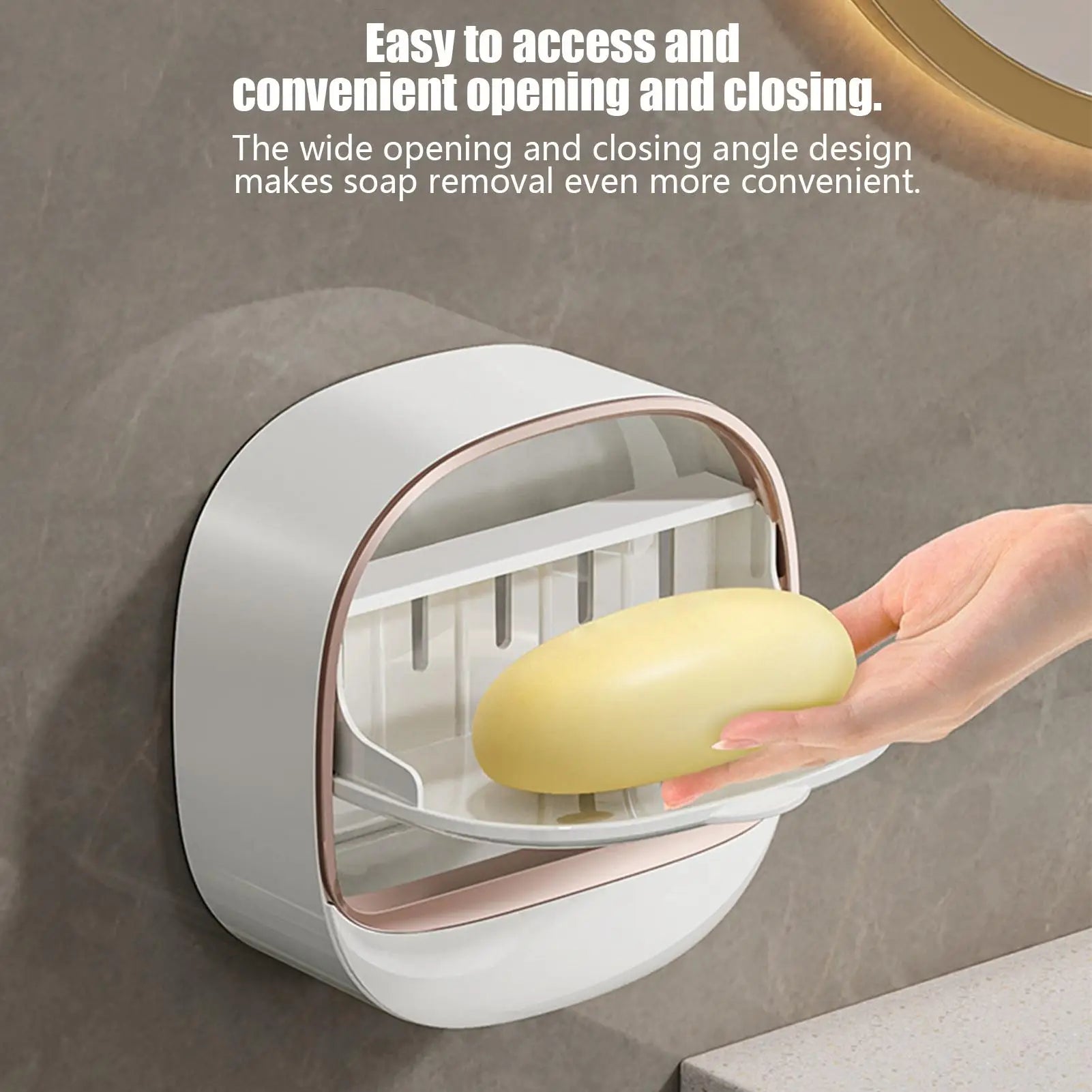 Soap Holder with drainage tray
