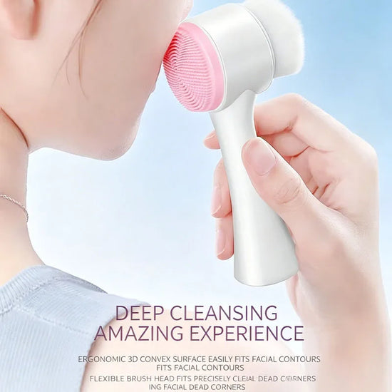 Facial cleansing brush