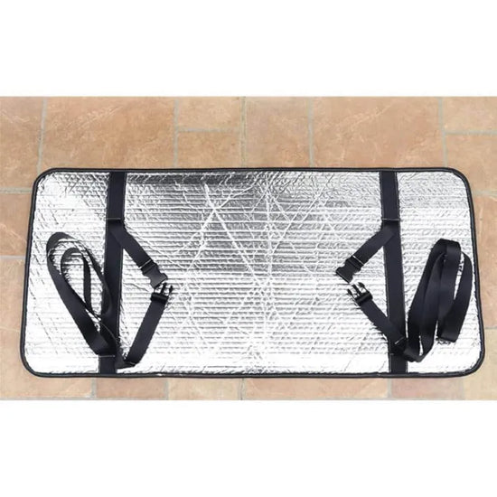 Aluminum Outdoor AC Cover with Adjustable Straps