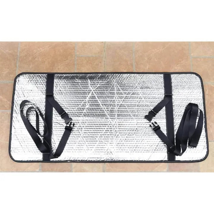 Aluminum Outdoor AC Cover with Adjustable Straps