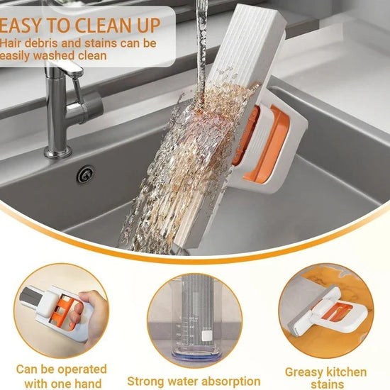 Self-Squeezing Mini Mop