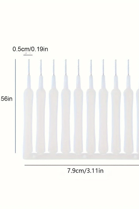 10PCS Mini Shower Head Cleaning Brush Set