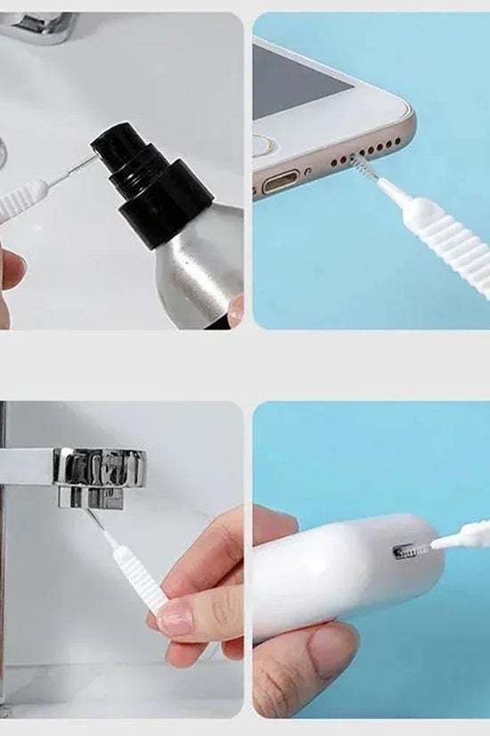 10PCS Mini Shower Head Cleaning Brush Set
