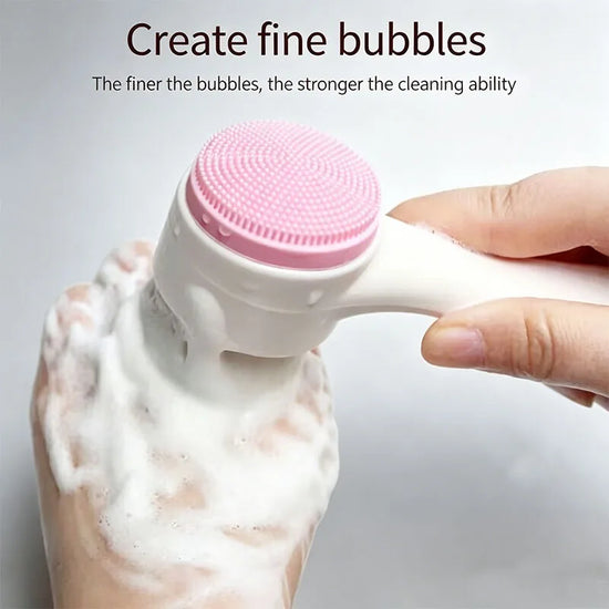 Facial cleansing brush
