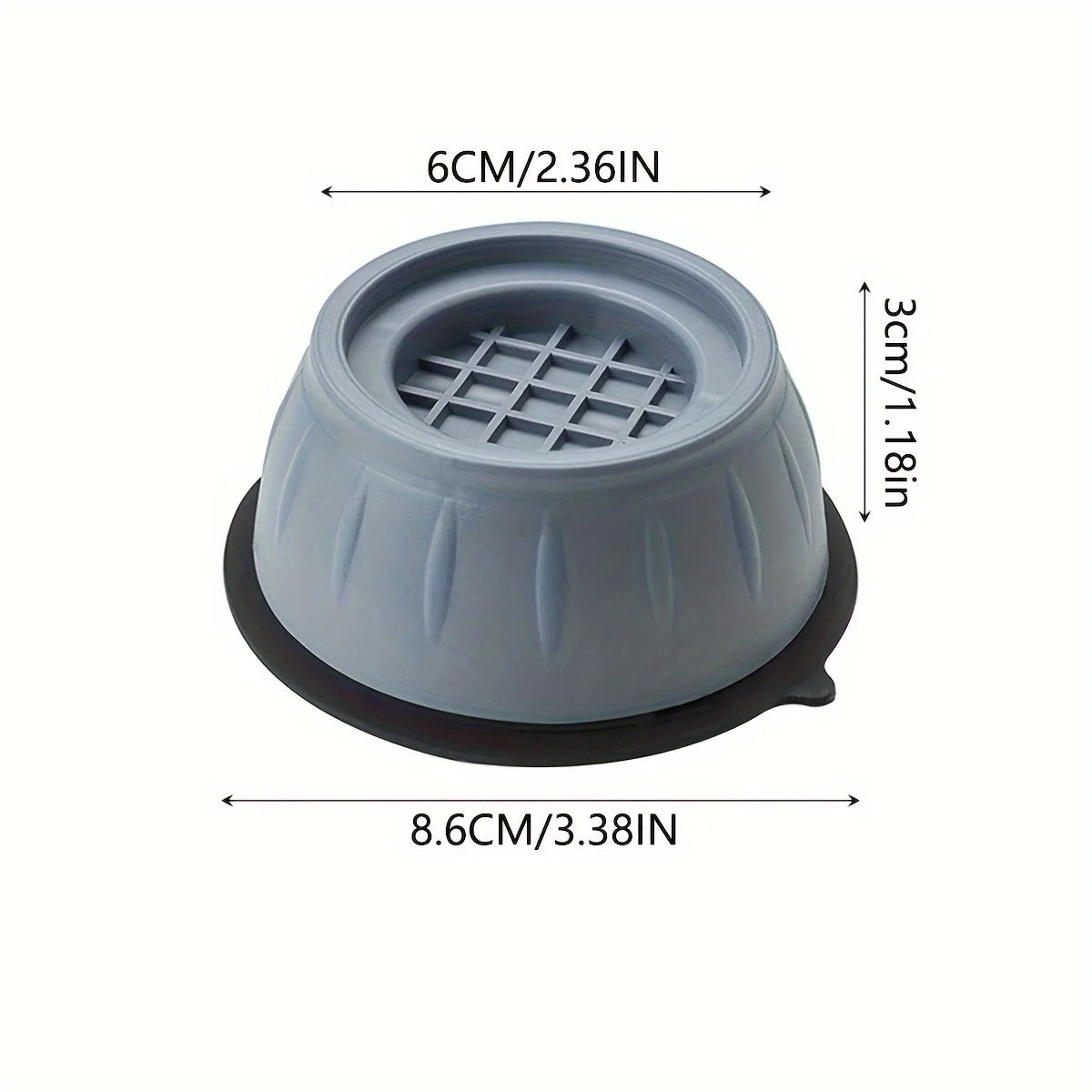 Washing machine anti-vibration pads (Pack of 4)