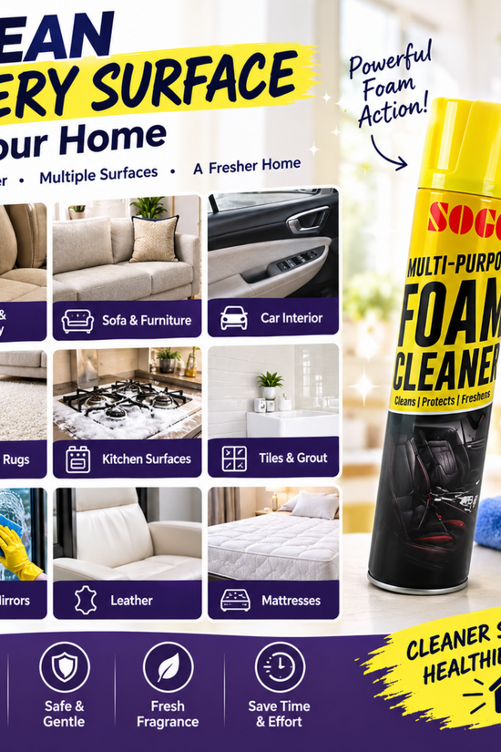 SOGO Multi-Purpose Foam Cleaner