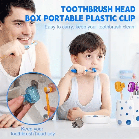 Travel Toothbrush Head Covers  (pack of 4)