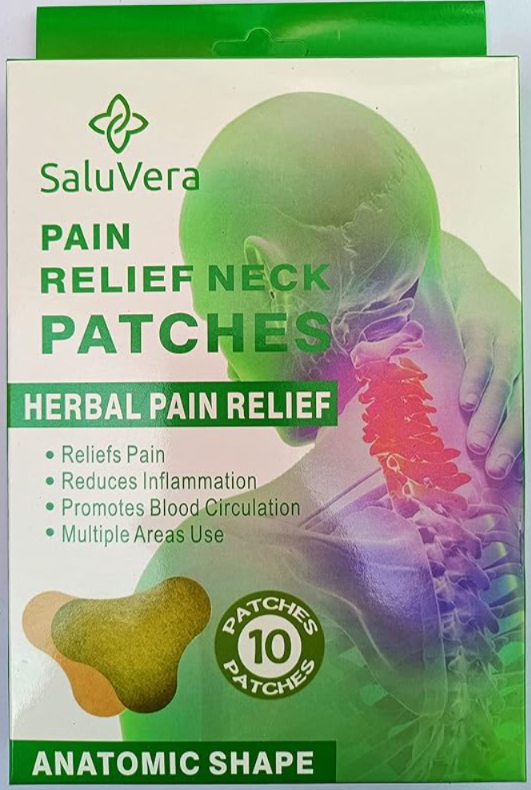 Pain relief neck patches pack of (10)