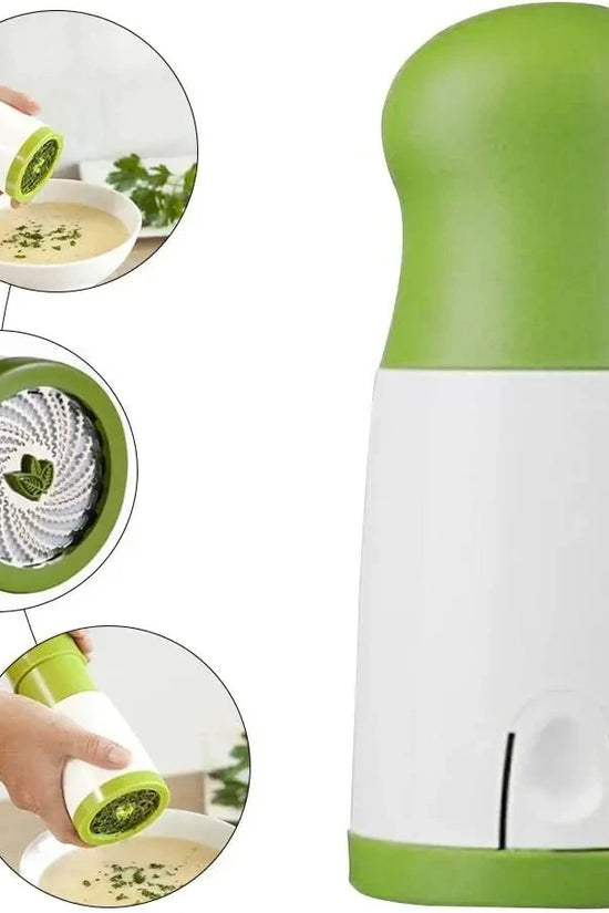 Manual herb chopper