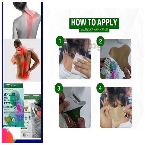 Pain relief neck patches pack of (10)