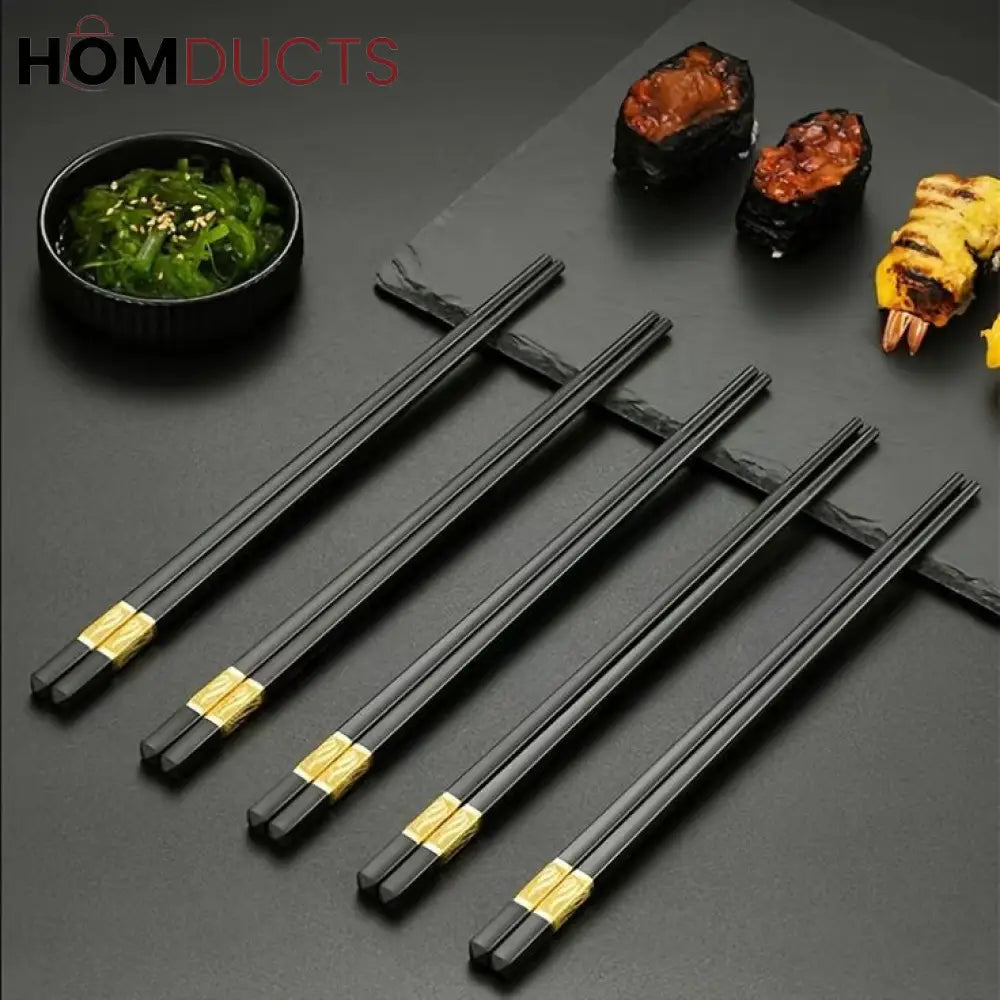 Reusable Non-slip Chopsticks (10pairs) CHINA IMPORT