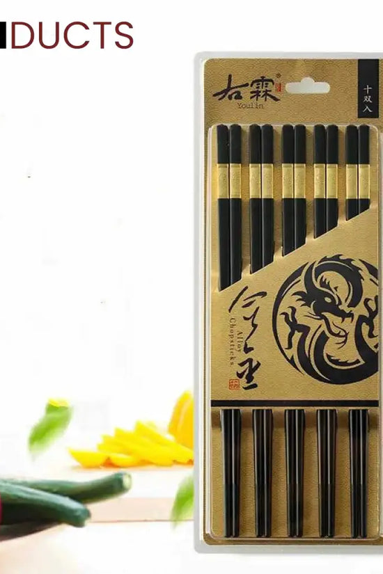 Reusable Non-slip Chopsticks (10pairs) CHINA IMPORT