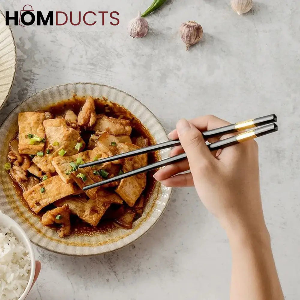 Reusable Non-slip Chopsticks (10pairs) CHINA IMPORT